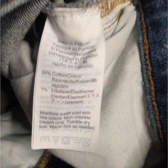 Madewell The Mom Jean In Medium Ellwyn Wash Zip Fly Size 28 - Picture 11 of 11